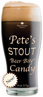 Pete's STOUT Beer Bites Candy